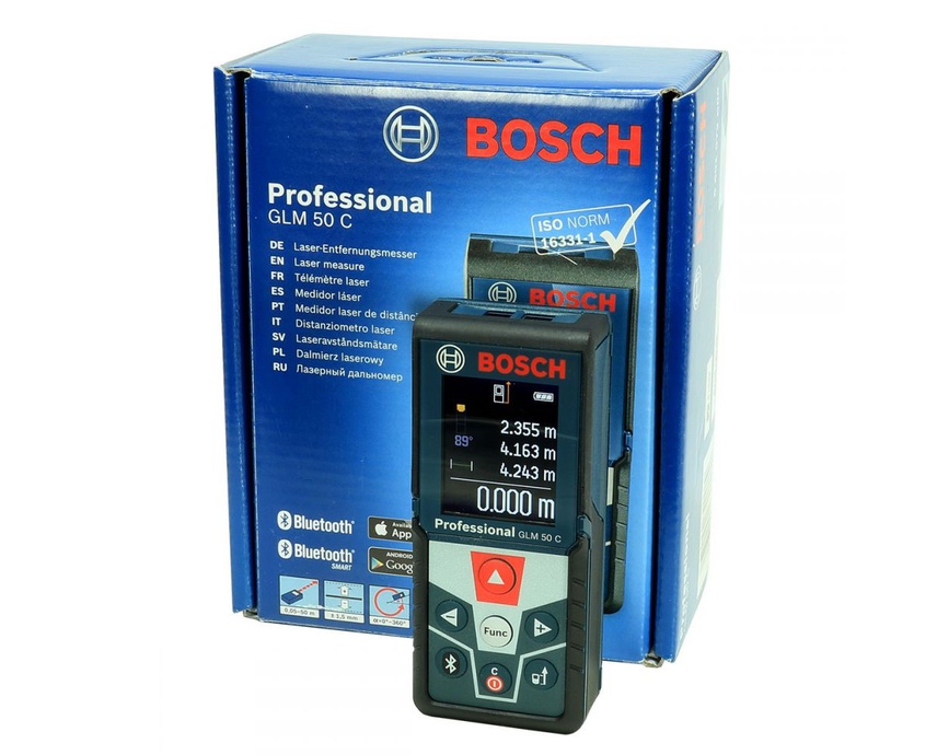 Поверка лазерного дальномера Bosch GLM С 50 Professional - фото 3