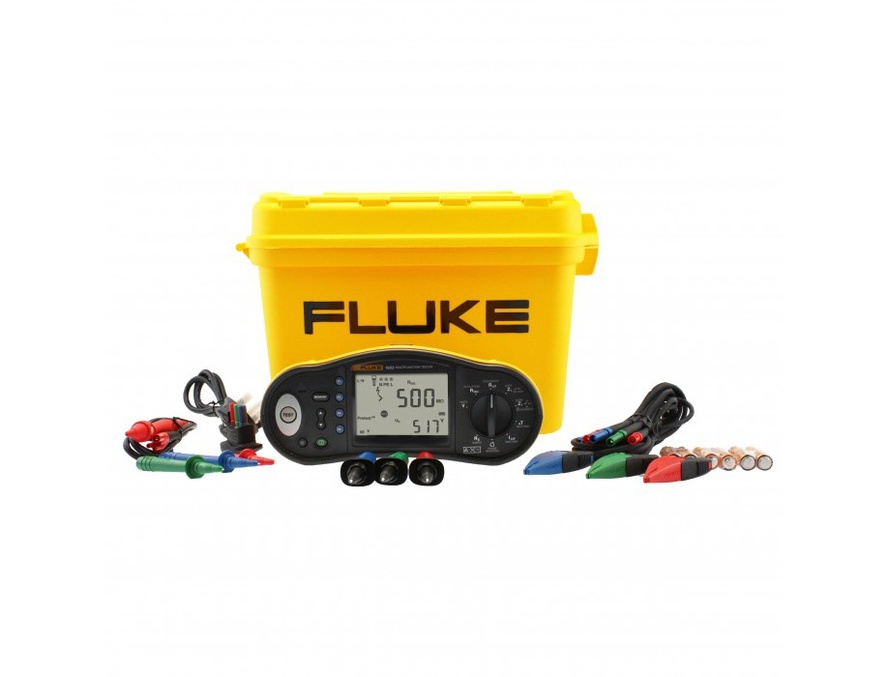 Поверка измерителя параметров электроустановок Fluke 1663 - фото 4