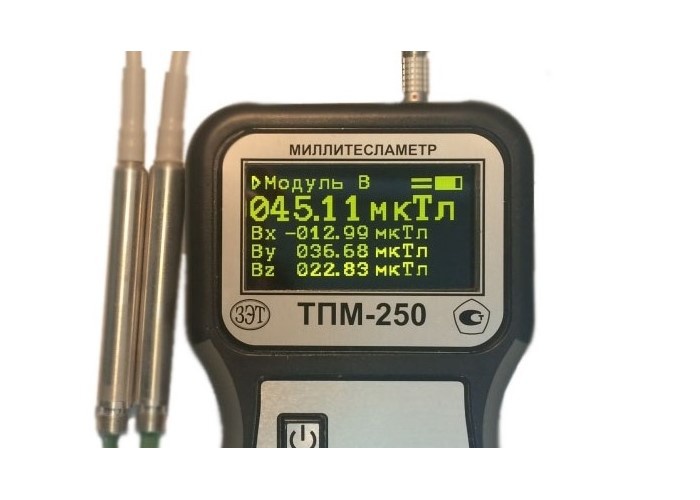 Поверка миллитесламетра ТПМ-250 - фото 2