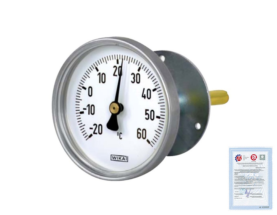 Поверка термометров биметаллических модель A48 - фото 1
