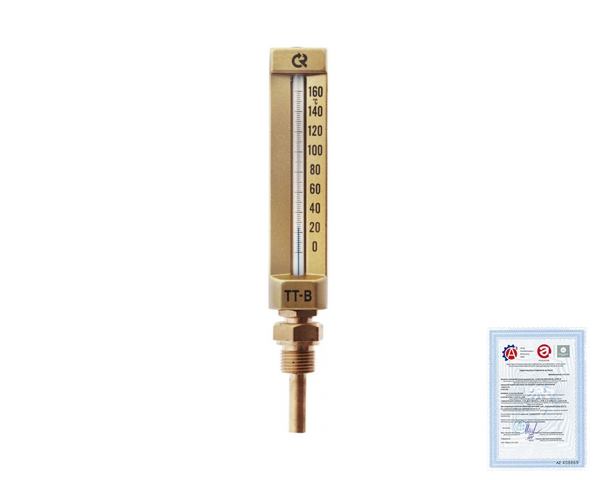 Поверка термометров жидкостных виброустойчивых TT-B - фото 1