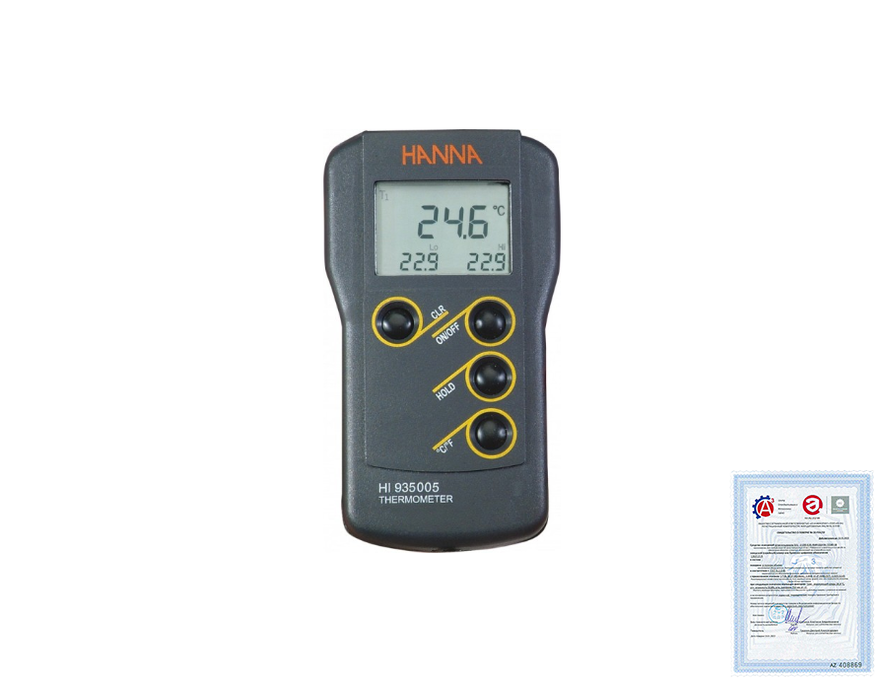 Поверка термометра электронного HI935005 - фото 1