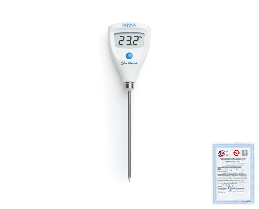 Поверка термометра электронного HI98501 Checktemp - фото 1