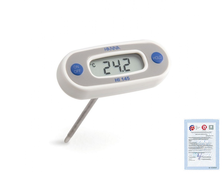Поверка термометра электронного HI145-20 - фото 1